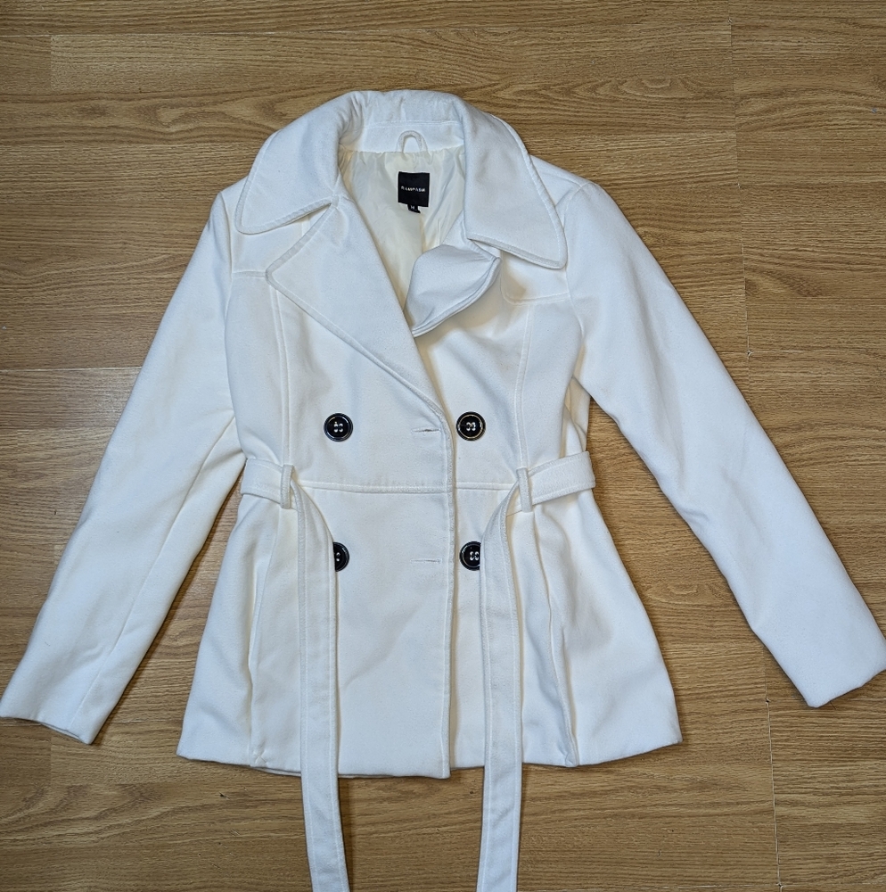 RAMPAGE white peacoat - Picture 2 of 6